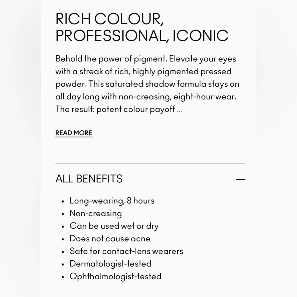 MAC Long Wearing 8 Hours Highly Pigmented Pressed Eyeshadow- Eyepopping /Satin - Picture 7 of 7